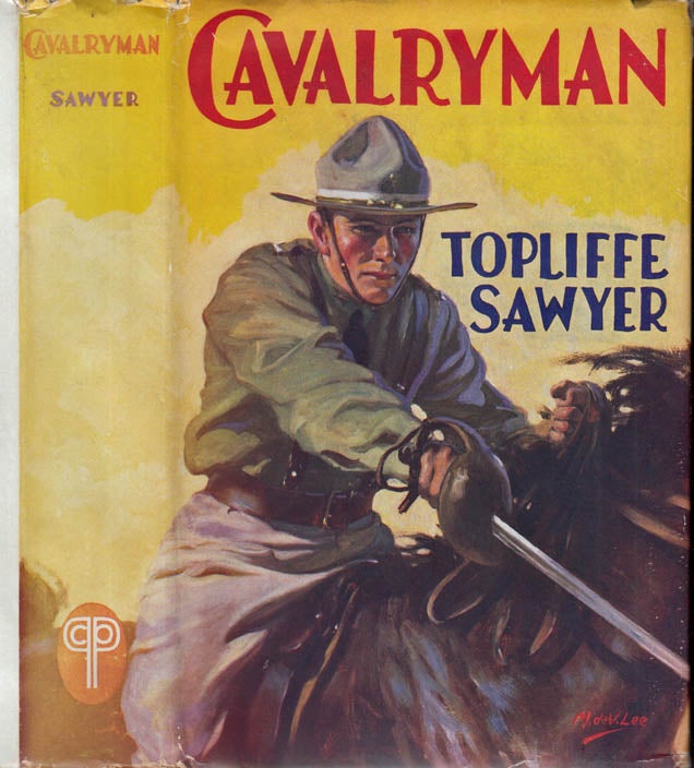 Item #40845 Cavalryman. Topliffe SAWYER.