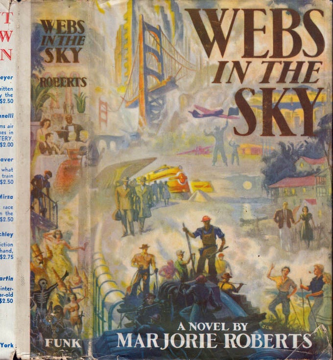 Item #40880 Webs in the Sky. Marjorie ROBERTS.