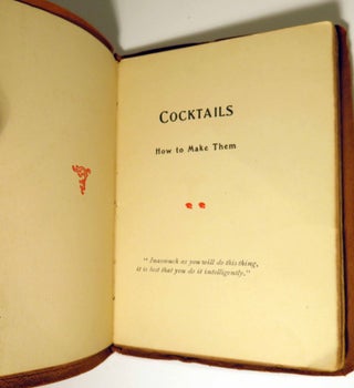 The Gorham Cocktail Book