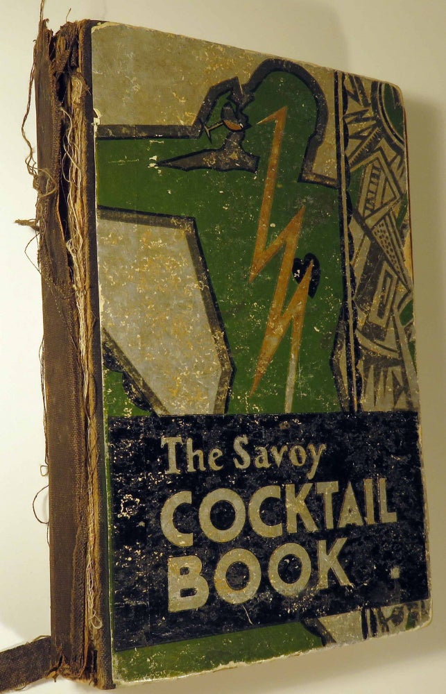 Item #40974 The Savoy Cocktail Book [ SIGNED AND INSCRIBED TO CONTEMPORARY MIXOLOGIST with ORIGINAL COCKTAIL RECIPE MANUSCRIPT PAGES ]. Harry CRADDOCK, H. PARKER.