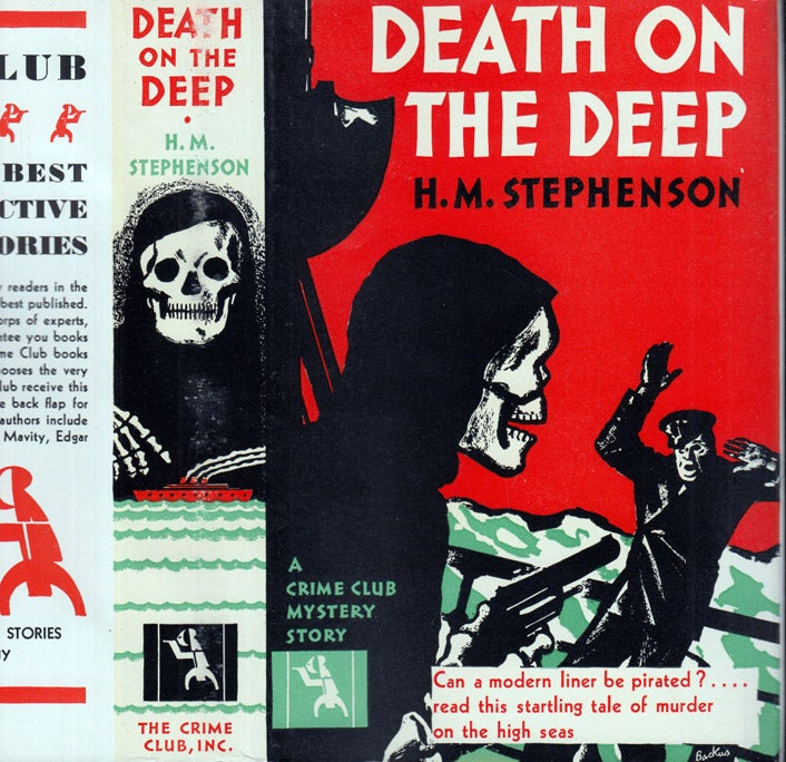 Item #40990 Death on the Deep. H. M. STEPHENSON