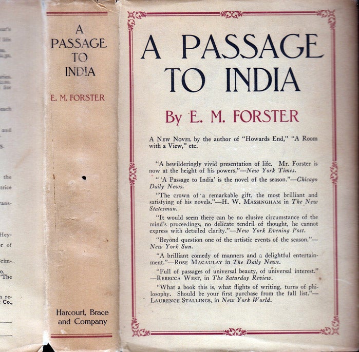 Item #41004 A Passage To India. E. M. FORSTER.