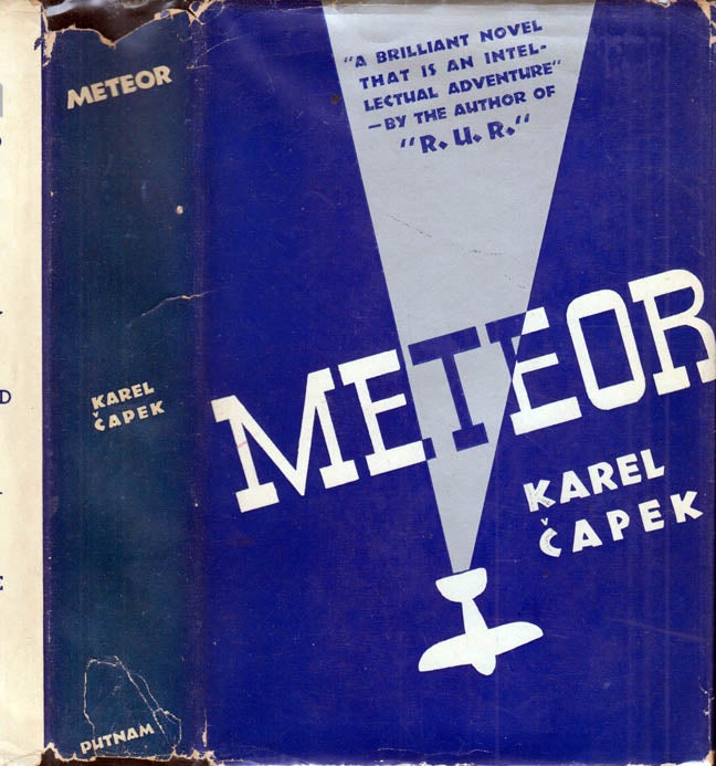 Item #41182 Meteor. Karel CAPEK.