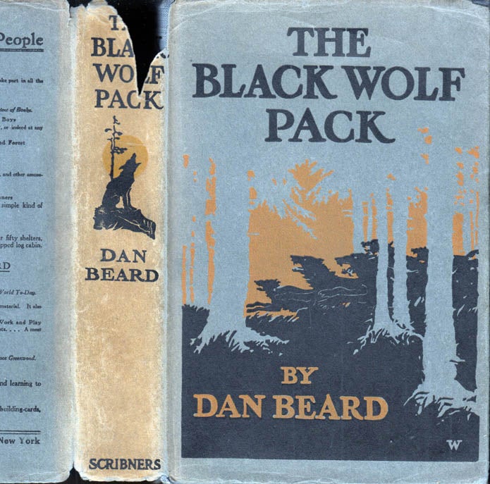 Item #41199 The Black Wolf Pack. Dan BEARD.