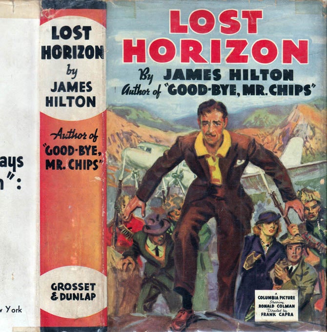 Item #41214 Lost Horizon. James HILTON