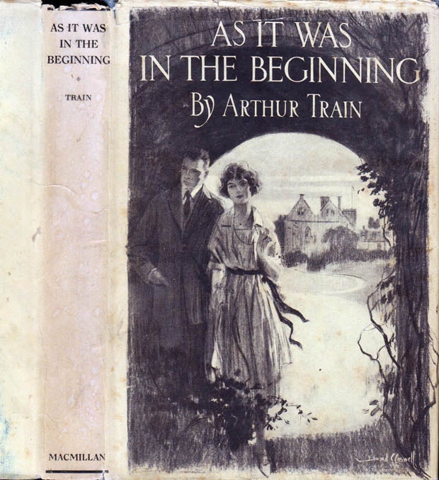 Item #41217 As it Was in the Beginning [ GOLF FICTION ]. Arthur TRAIN