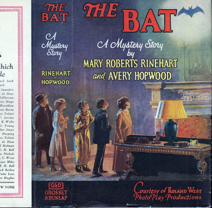 Item #41244 The Bat [ Whispers ]. Mary RINEHART, Avery Hopwood