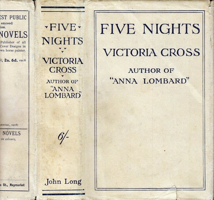 Item #41276 Five Nights. Victoria CROSS, Vivian C. GRIFFIN