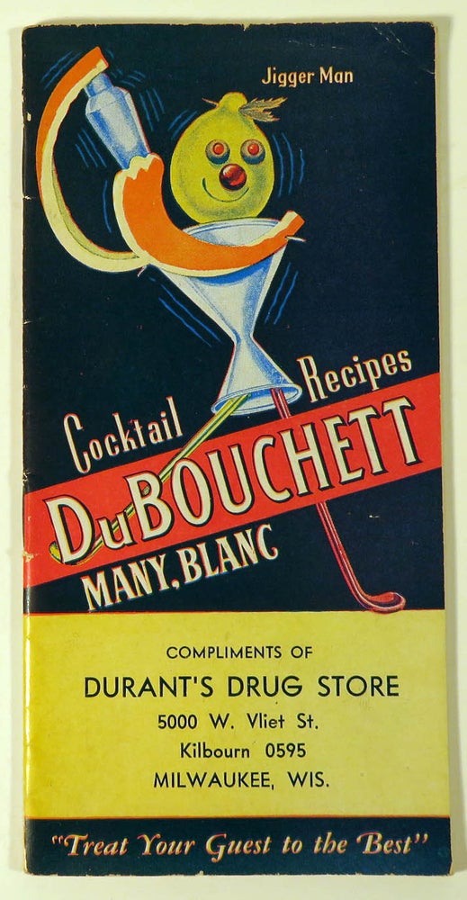 Item #41305 DuBouchett Cocktail Recipes. BLANC AND CO MANY