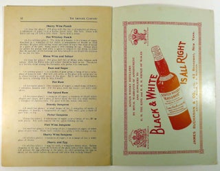 Price-List 1904 Wines and Cigars [ COCKTAIL RECIPES ]