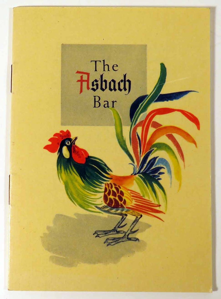 Item #41370 The Asbach Bar [ COCKTAIL RECIPES ]. ASBACH, CO.