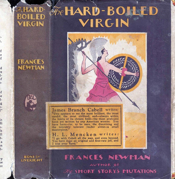 Item #41444 The Hard-Boiled Virgin. Frances NEWMAN.