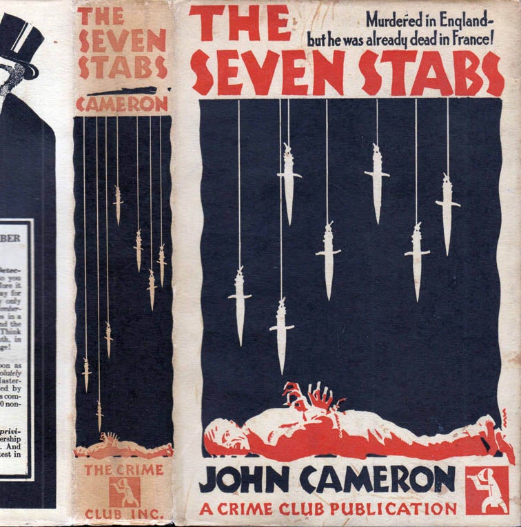 Item #41468 The Seven Stabs. John CAMERON, A. G. MacDonell pseud