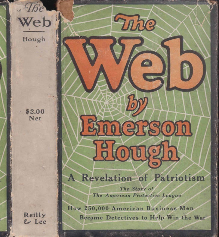Item #41489 The Web. Emerson HOUGH