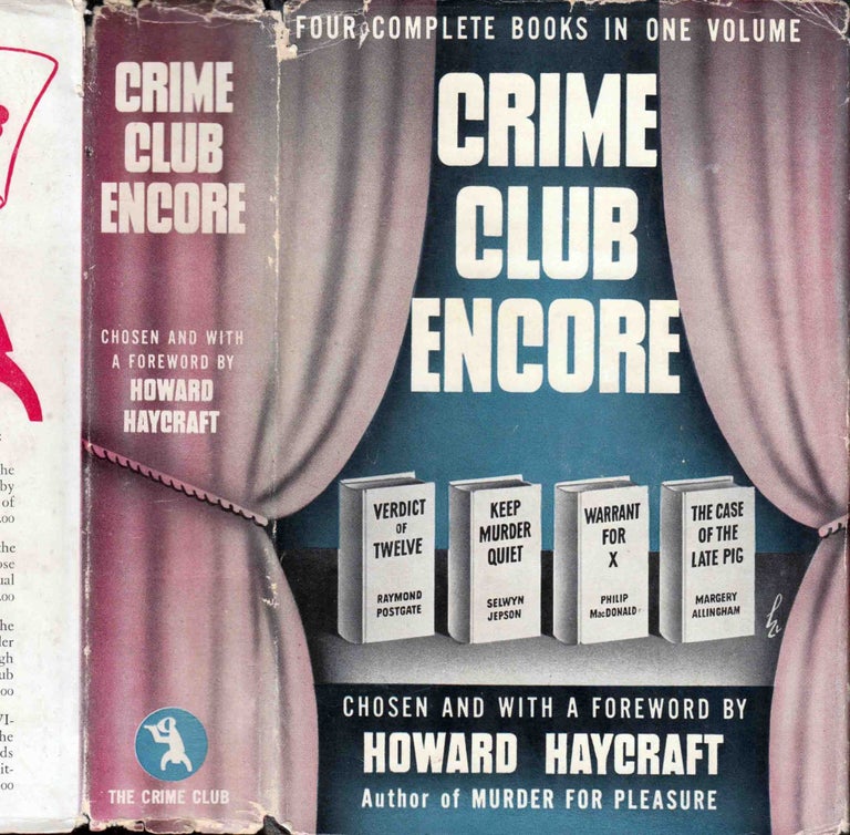 Item #41670 Crime Club Encore. Philip MACDONALD, Margery ALLINGHAM, Selwyn JEPSON, Raymond POSTGATE