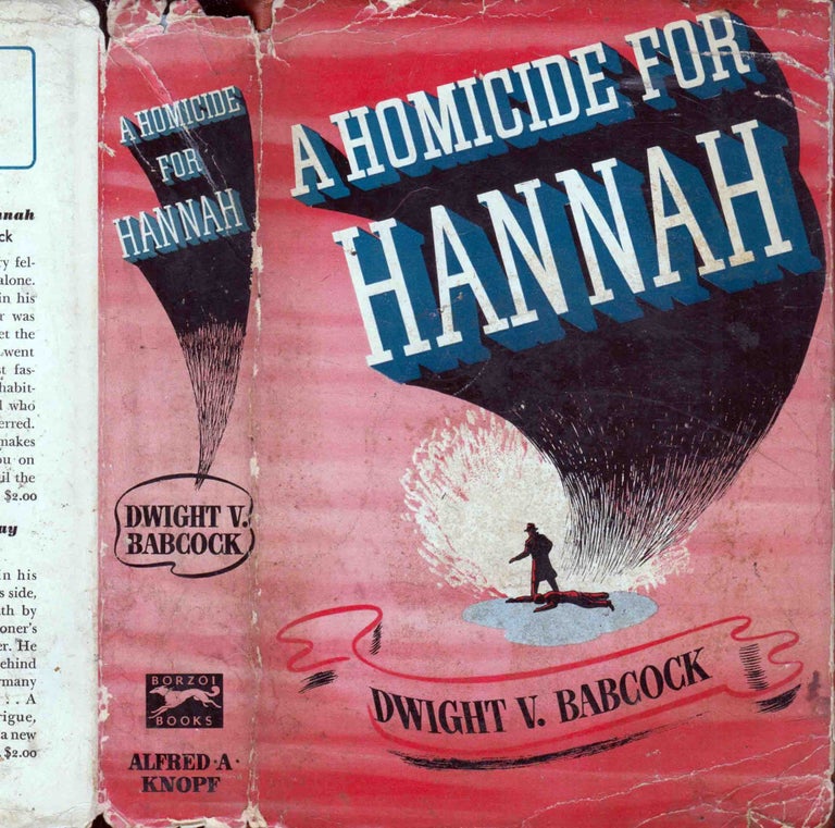 Item #41691 A Homicide for Hannah. Dwight V. BABCOCK