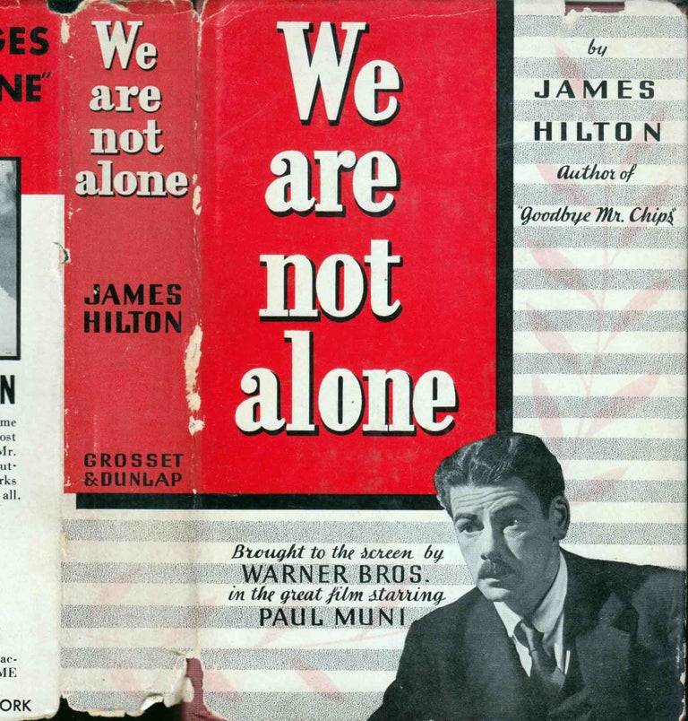 Item #41724 We Are Not Alone. James HILTON