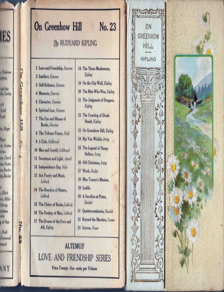Item #41787 On Greenhow Hill. Rudyard KIPLING