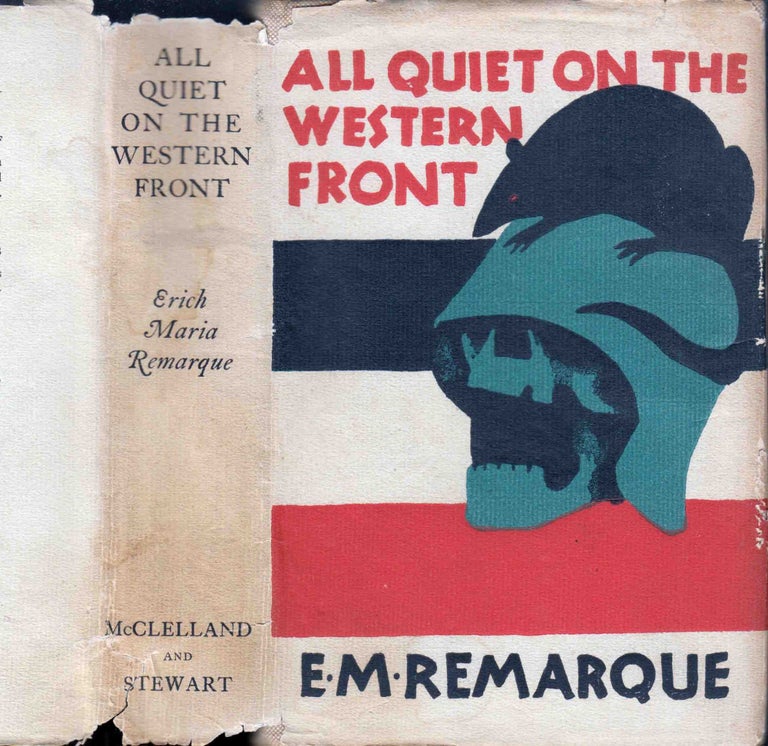 Item #41796 All Quiet On The Western Front. Erich Maria REMARQUE