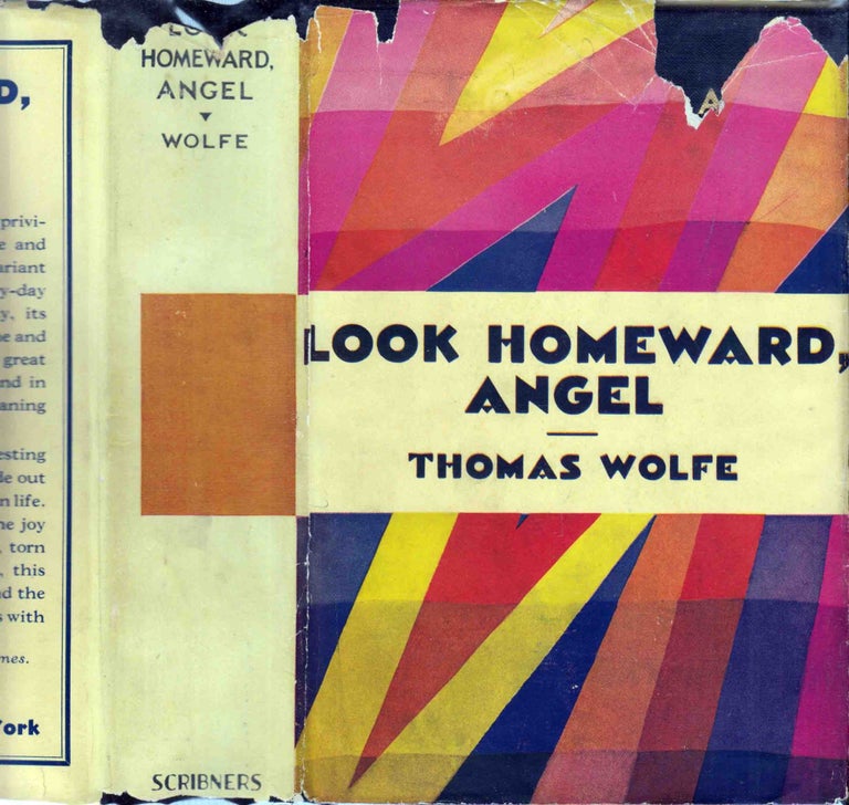 Item #41824 Look Homeward, Angel. Thomas WOLFE
