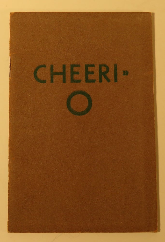 Item #41889 Cheeri-O [COCKTAIL RECIPE BOOKLET]. AMERICAN MALLEABLE CASTINGS COMPANY