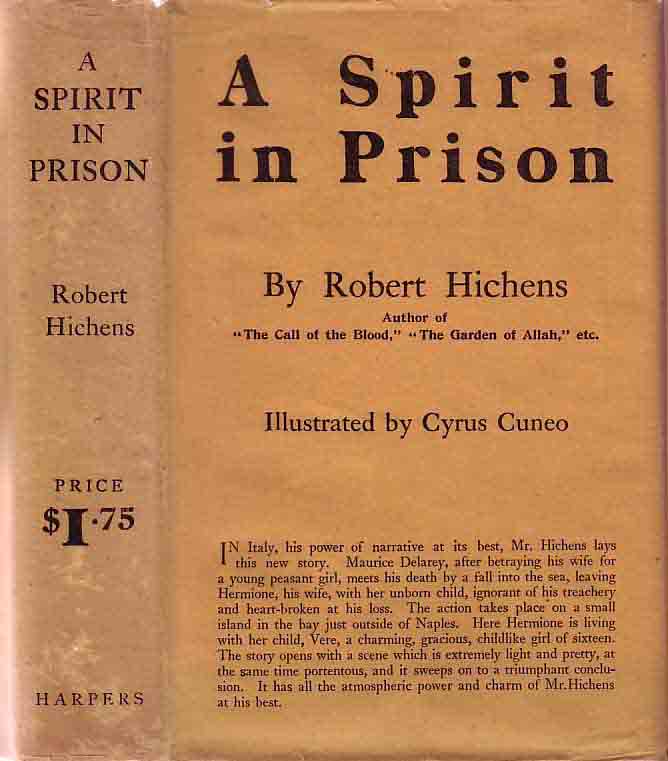 Item #5132 A Spirit in Prison. Robert HICHENS.