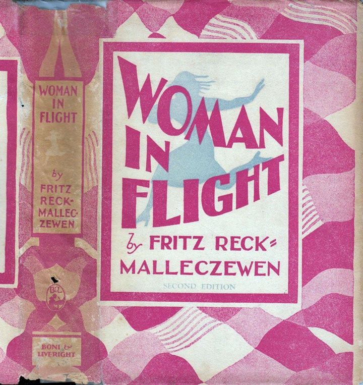 Item #600029 Woman in Flight. Fritz RECK-MALLECZEWEN