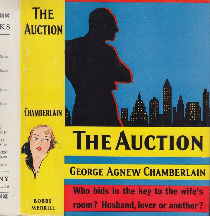 Item #600055 The Auction. George Agnew CHAMBERLAIN