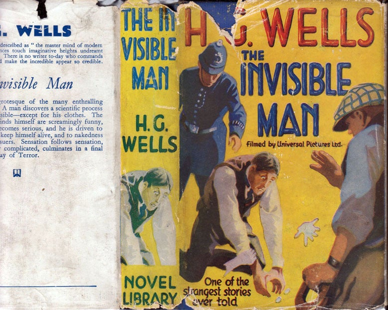 THE VISIBLE INVISIBLE MAN VINTAGE GLOW IN 17.1 THE DARK EDITION BY