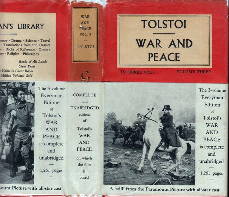 Item #600112 War and Peace. Leo TOLSTOI, TOLSTOY