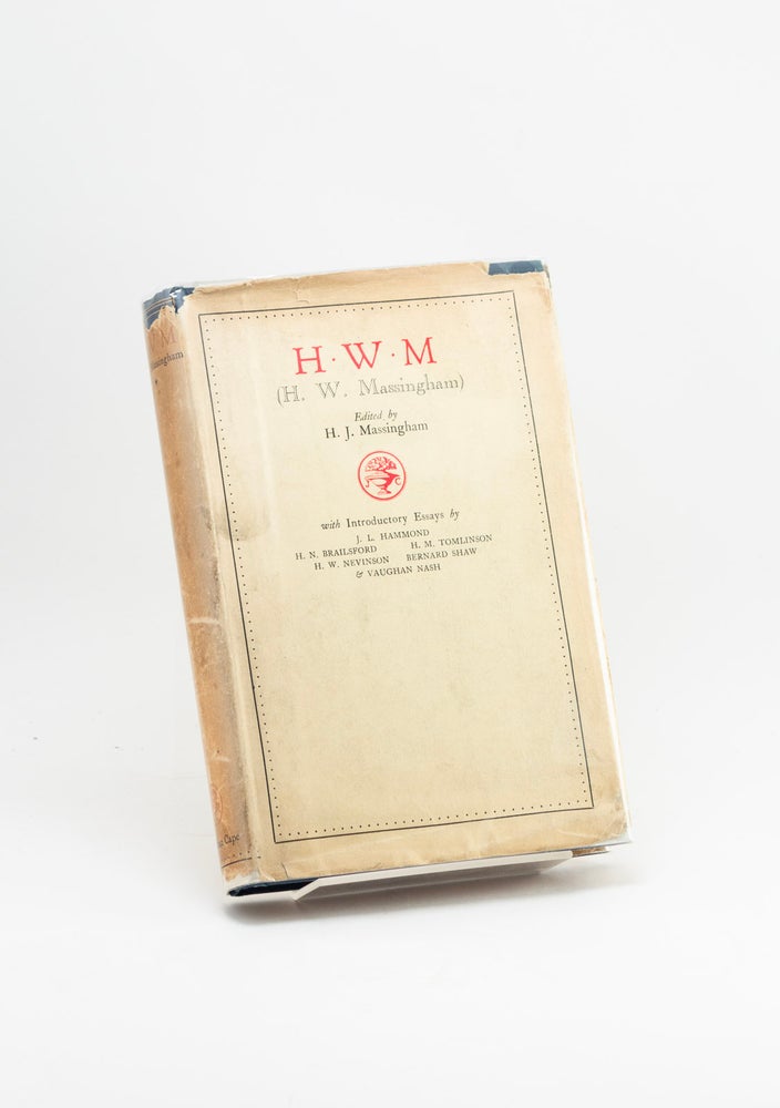 Item #600557 H.W.M.: A Selection from the Writings of H.W. Massingham. Henry William MASSINGHAM