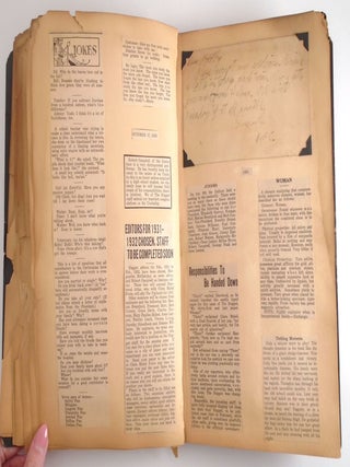 1930's Montana Pen Pal Scrapbook. Helena High School