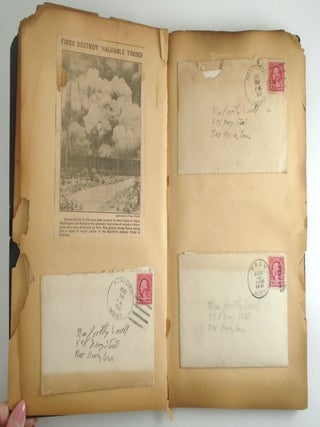 1930's Montana Pen Pal Scrapbook. Helena High School
