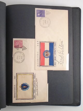 1939 New York World’s Fair Governors’ Signatures and Stamp Scrapbook