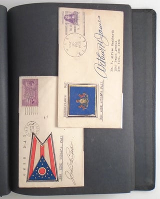 1939 New York World’s Fair Governors’ Signatures and Stamp Scrapbook