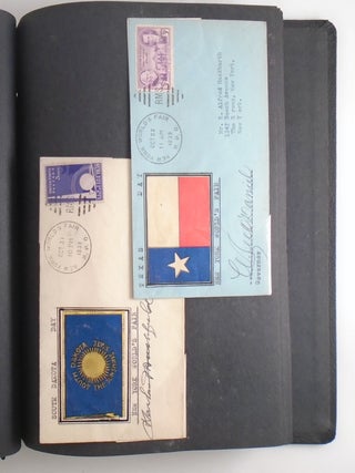 1939 New York World’s Fair Governors’ Signatures and Stamp Scrapbook