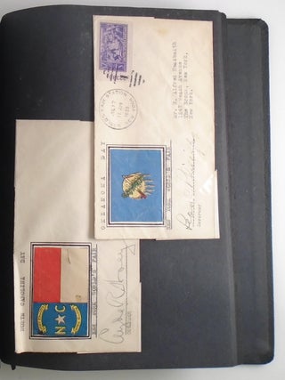 1939 New York World’s Fair Governors’ Signatures and Stamp Scrapbook