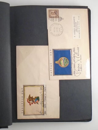 1939 New York World’s Fair Governors’ Signatures and Stamp Scrapbook