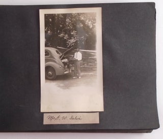 Girl Scouts of Connecticut Photo Album 1936-8: Camp Alice Merritt; Hartford Council Girl Scout Camp; Camp Jenkins; Frederick Gunn School; Nee-Wah Conference” at “Shadow Lake” Camp Wah-Nee