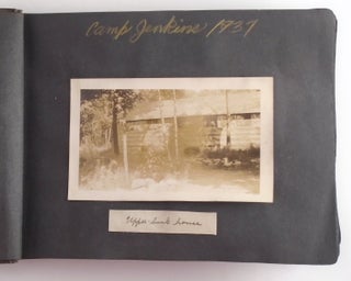 Girl Scouts of Connecticut Photo Album 1936-8: Camp Alice Merritt; Hartford Council Girl Scout Camp; Camp Jenkins; Frederick Gunn School; Nee-Wah Conference” at “Shadow Lake” Camp Wah-Nee