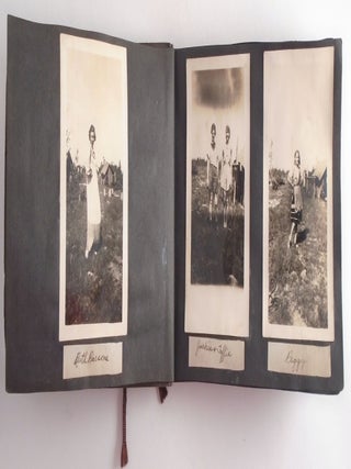 Girl Scouts of Connecticut Photo Album 1936-8: Camp Alice Merritt; Hartford Council Girl Scout Camp; Camp Jenkins; Frederick Gunn School; Nee-Wah Conference&rdquo; at &ldquo;Shadow Lake&rdquo; Camp Wah-Nee