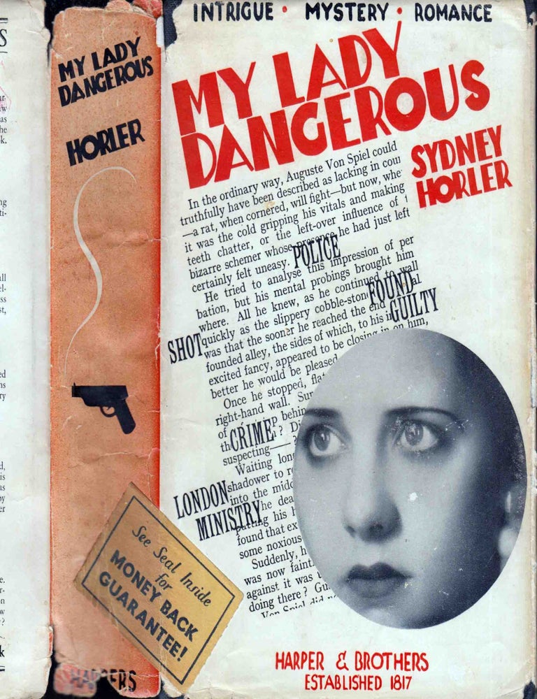 Item #601128 My Lady Dangerous. Sydney HORLER