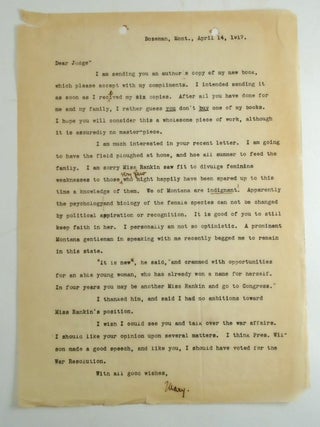 Mary Ellen Chase and Family Legal Letters 1899-1919
