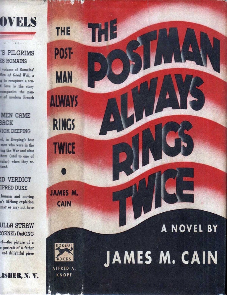 Item #601363 The Postman Always Rings Twice. James M. CAIN