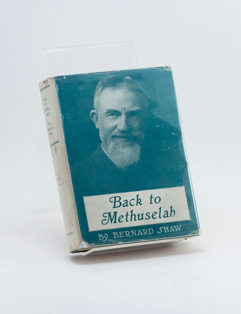Item #601599 Back to Methuselah. Bernard SHAW