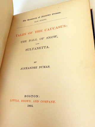 Tales of the Caucasus: The Ball of Snow, and Sultanetta