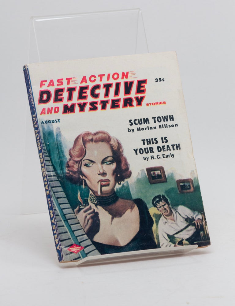 Item #601963 Fast Action Detective and Mystery Stories Volume 6, #1. Harlan ELLISON