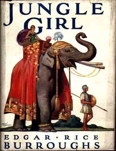 Item #6925 Jungle Girl. Edgar Rice BURROUGHS