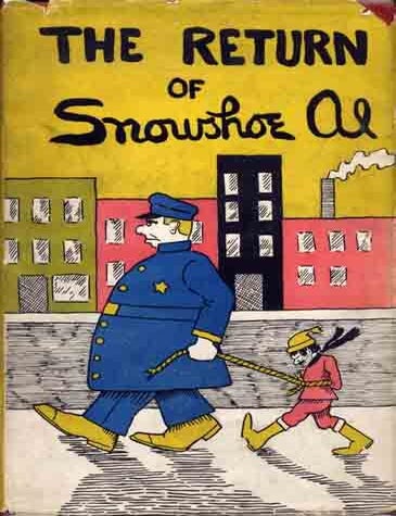 Item #7827 Tha Return uv Snowshoe Al. Albert J. BROMLEY