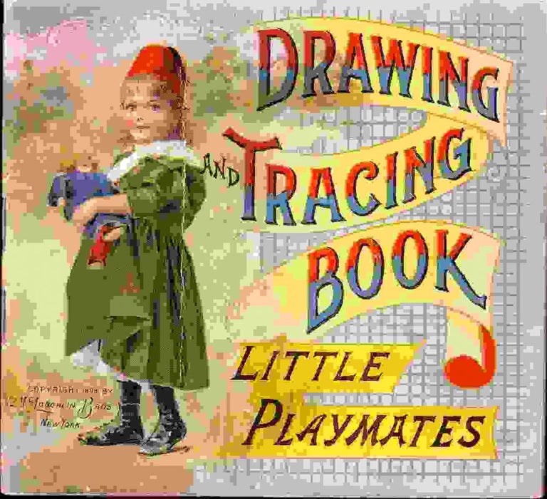 Item #9758 Drawing and Tracing Book, Little Playmates. TOY BOOK